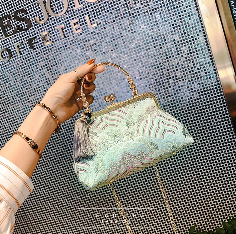 vintage bag bags women chain shoulder crossbody bag women's handbags (24)