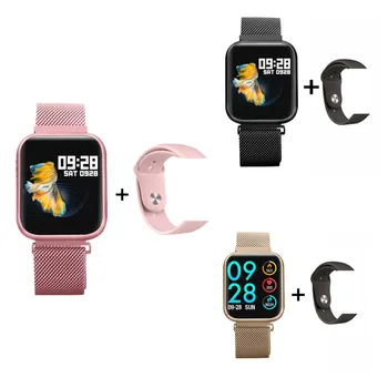 P80 Smart Watch Blood Pressure Oxygen Bluetooth Activity Tracker Music Control Pedometer Smartwatch Wristband for iOS Android
P80 Smart Watch Blood Pressure Oxygen Bluetooth Activity Tracker Music Control Pedometer Smartwatch Wristband for iOS Android