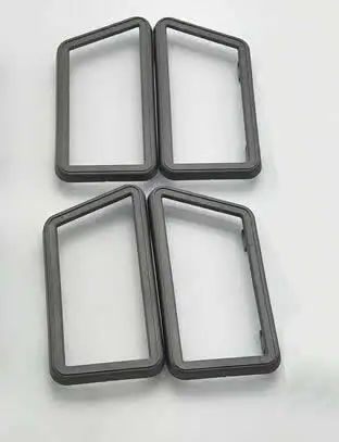 SKTOO 4 шт. для Volkswagen Santana 2000 3000 дверная ручка Рама Внутренняя ручка рама дверная ручка рама - Цвет: Серый