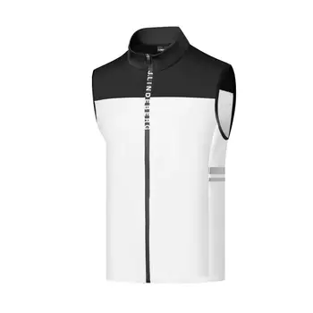 

New Men's Golf Windbreaker Vest Thickened Warm Vest in Autumn and Winter 2020