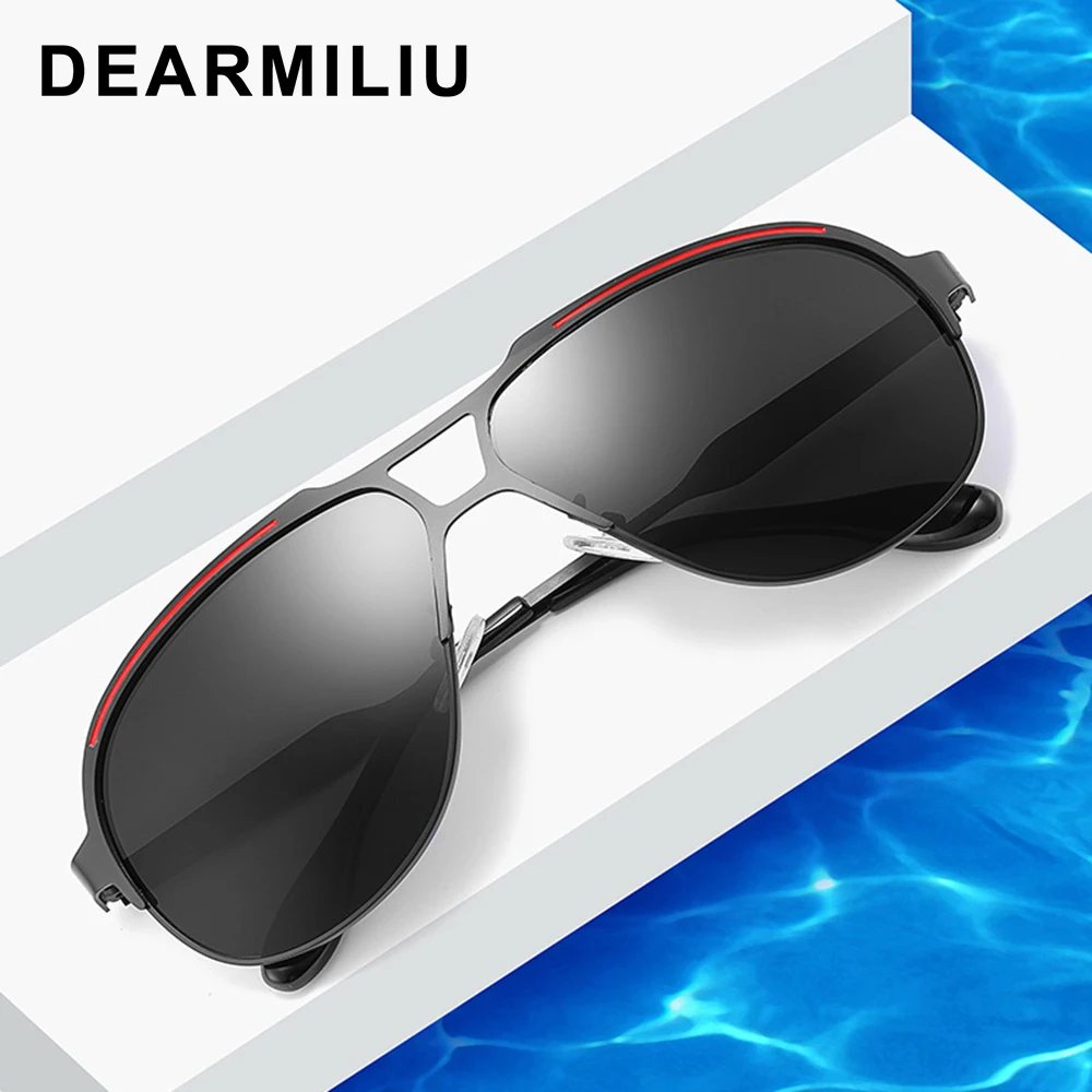 DEARMILIU, новинка, солнцезащитные очки, поляризационные, классические, солнцезащитные очки, высокое качество, для рыбалки, вождения, Роскошные, брендовые, спортивные модели, gafas de sol