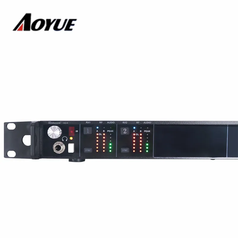 Новое поступление UHF беспроводной микрофон AD-4 150 м Диапазон приема