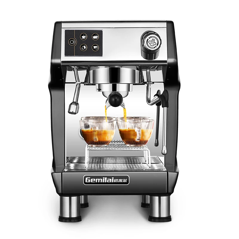 Новое обновление CRM3200D коммерческий кофейный Машина Эспрессо американская Кофеварка 1.7L 15 бар 2 котла кофемашина