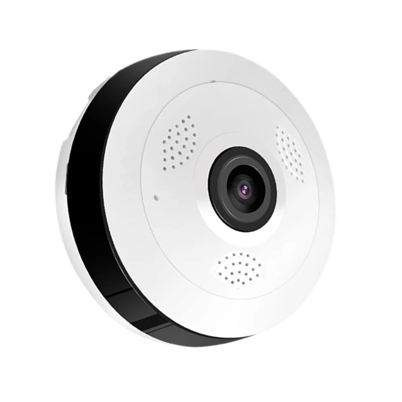 

Ip Camera Fisheye Panoramic 360 Degree Camera 960P Wireless Home Network Camera Us Plug