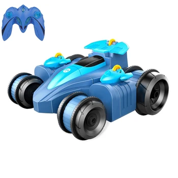 

New 2.4g Remote Control Stunt Car 2655 Charging Dump Truck With Light Multifunction Boy Buggy Toy Gifts For Children