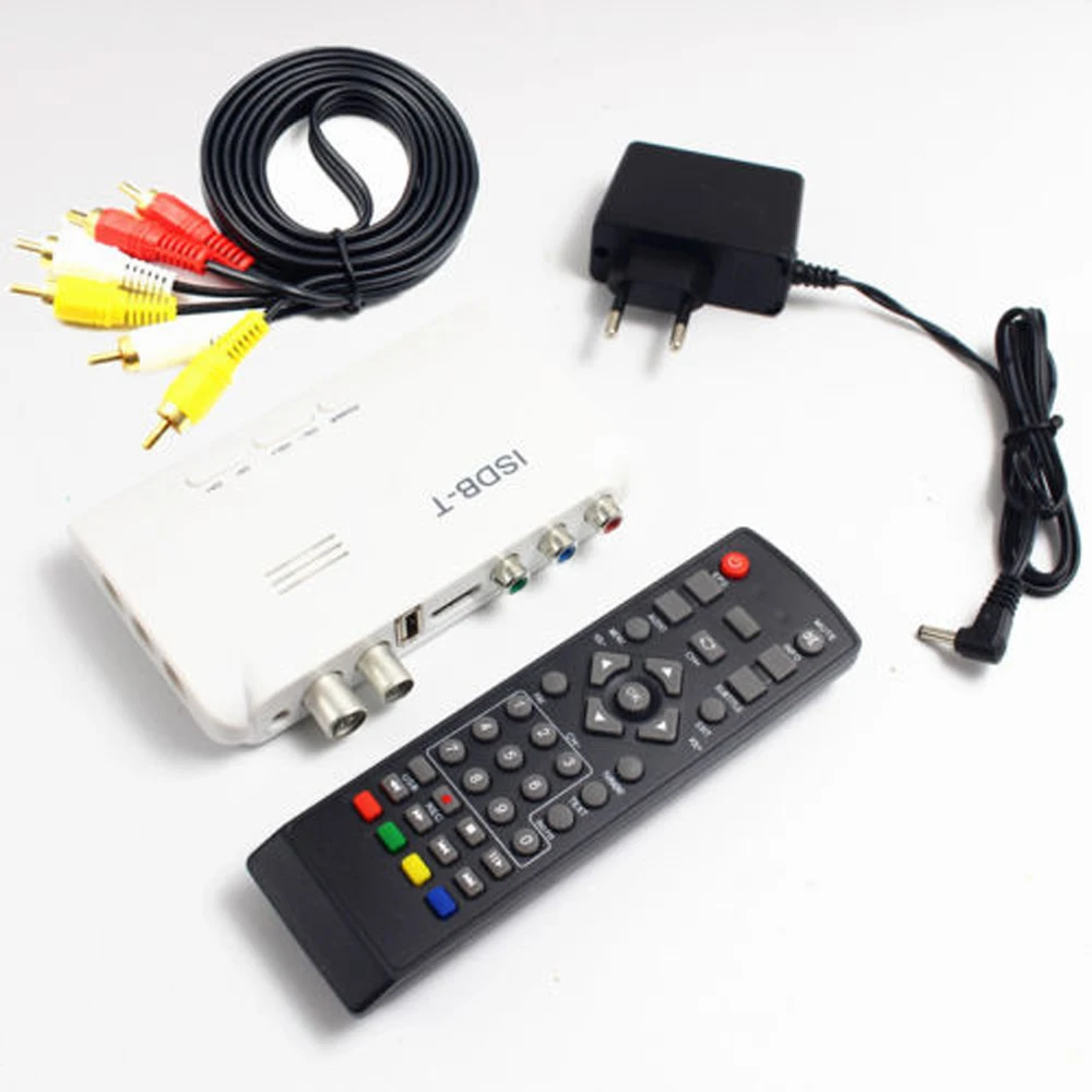 ISDB-T цифровой наземный конвертер приемник для телевизора 1080p isdb-c HDMI AV