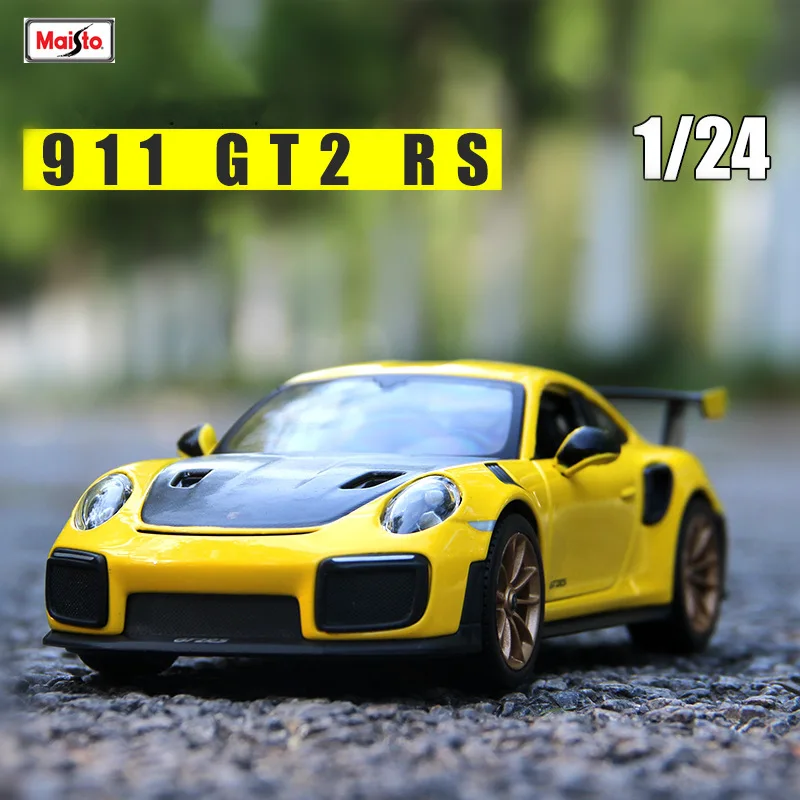 Maisto 1:24 Porsche 911GTR моделирование сплав модель автомобиля ремесла украшения Коллекция игрушек инструменты подарок