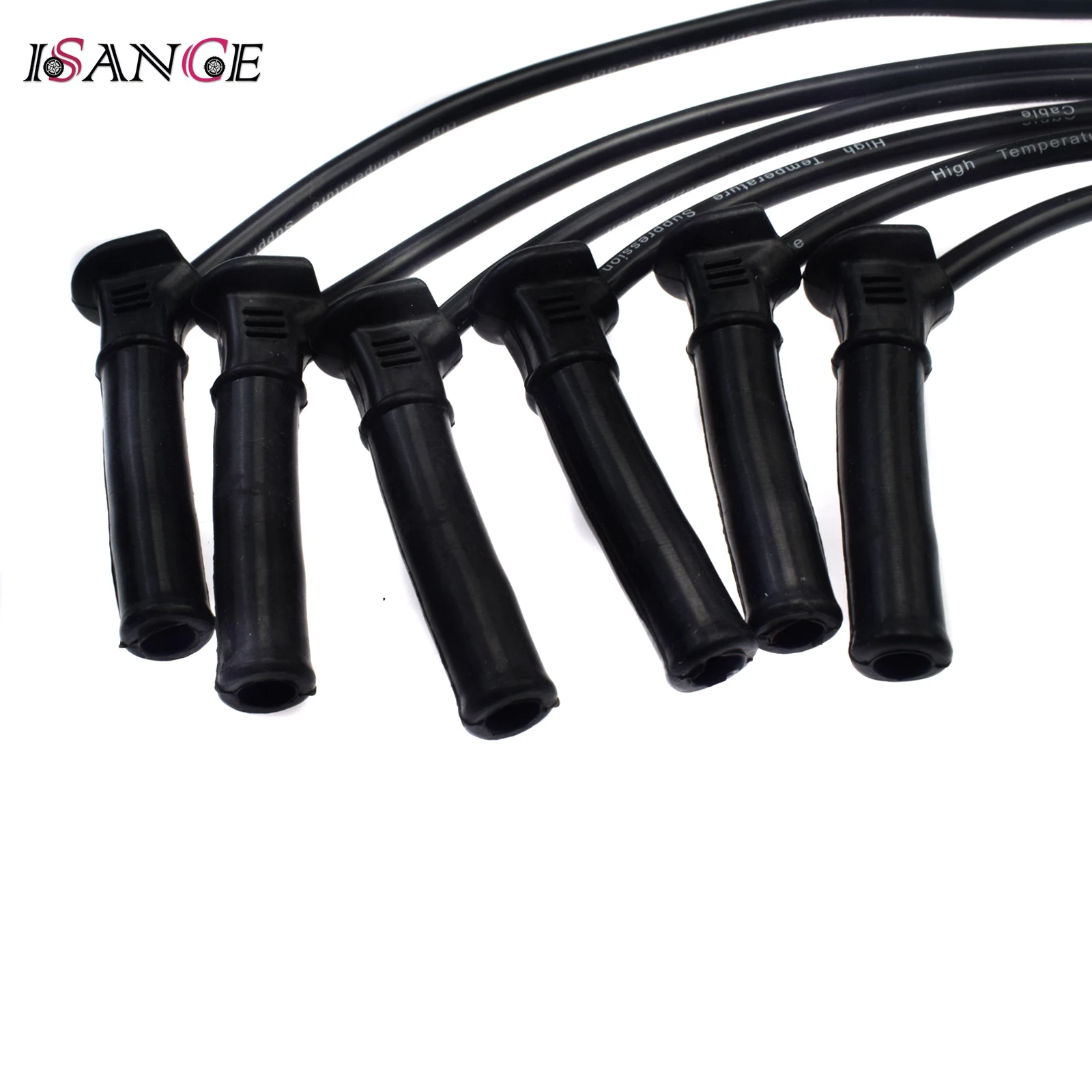 Spark Plug Wires Cable Wire Set For Ford Explorer & Mercury Mountaineer 4.0L V6 2001 2002 2003 2004 2005-2010 OE# 3U2Z-12259-D