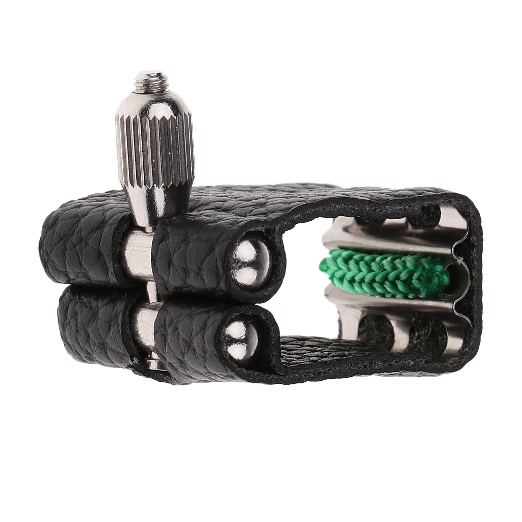 Alto Eb Saxophone Sax Ligature Musical Woodwind Instrument Parts Black | Спорт и развлечения