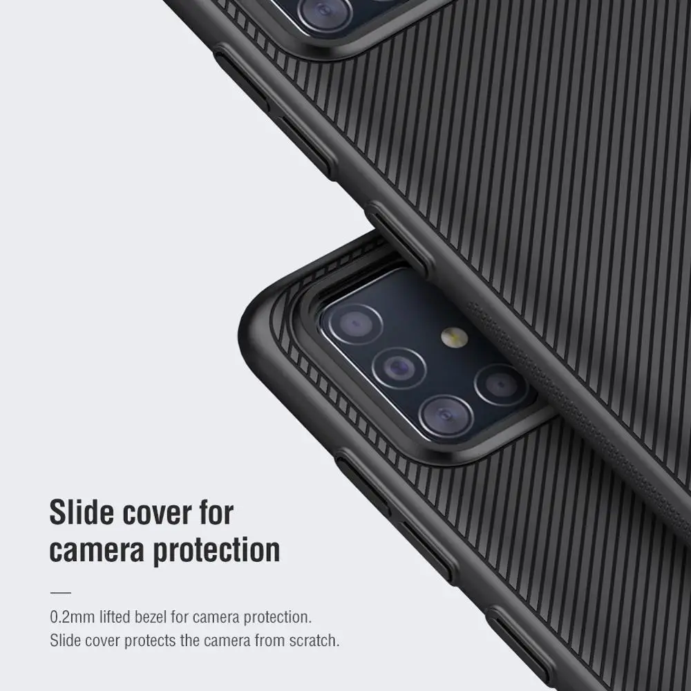 Чехол NILLKIN CamShield для Samsung Galaxy A51 классическая накладка на заднюю панель защиты