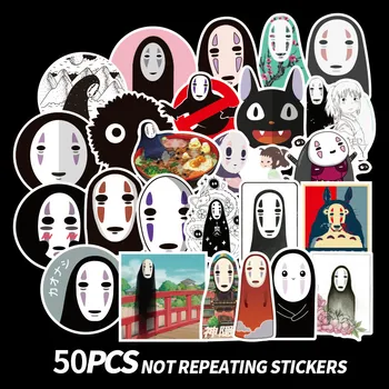 

50Pcs/set Japanese Anime Cartoon Faceless Man Stickers for Car Styling Motorcycle Laptop Cool Funny Sticker Bomb JDM Decals