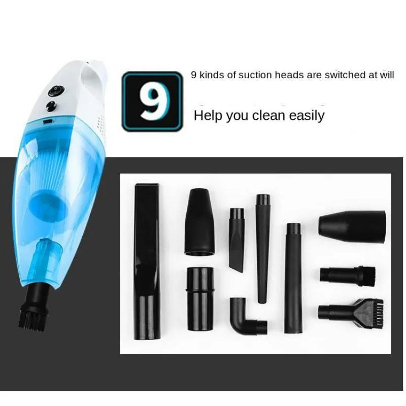 Ultra Quiet Portable Hand Vacuum Cleaner for home Rod Mini Vacuum Cleaners Dust Collector Aspirator Floor Cleaner