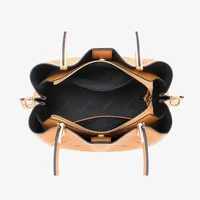 Cnoles Luxury Solid Leather Tassel Handbags 1