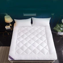 

Heat Winter Mattress Thicken King Size Polyester Fibre Mattress Bedroom High Quality Colchon Plegable Bedroom Furniture OF50CD