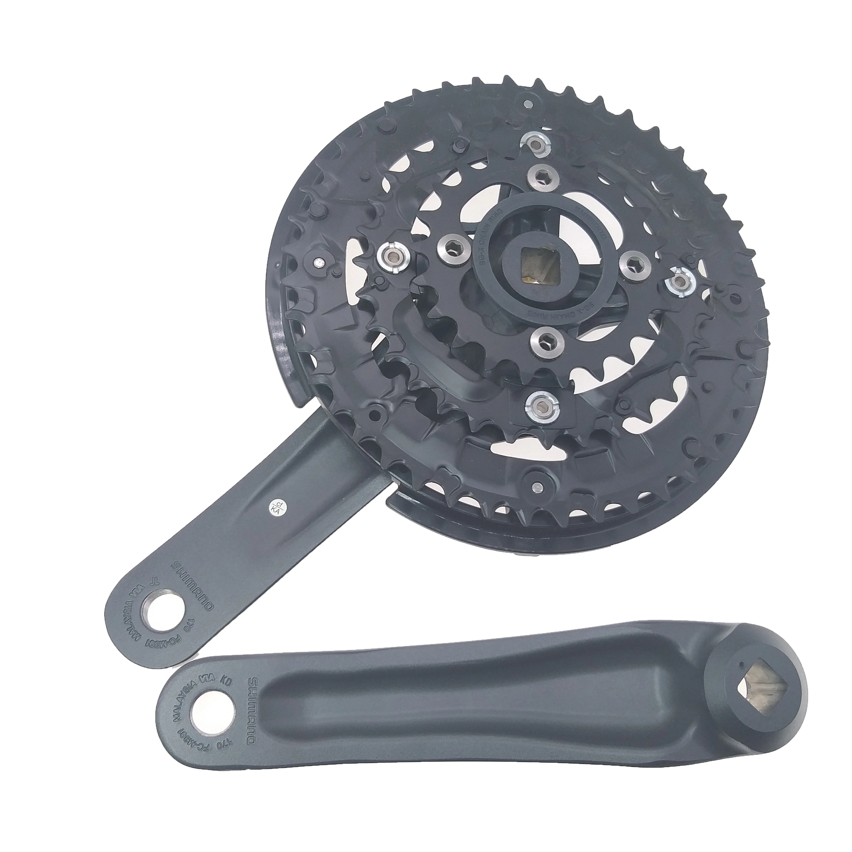 Звездообразная звезда Shimano ACERA M390 9 Speed 3x9 27s 44 32 22T 44T 105 мм звездообразная с нижним