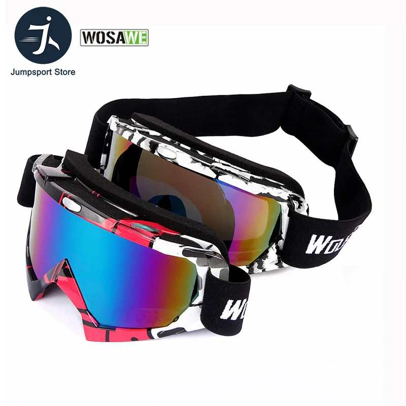 

WOSAWE UV400 Protection Ski Goggles Outdoor Sports Snowboarding Skate Goggles Men Women Cycling Snow Skiing Sun Glasses Eyewear