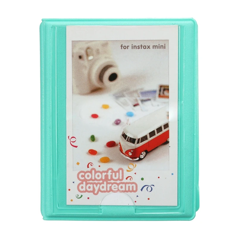 2 шт. 3 дюйма мини 28+ 1 Карманы Чехол для хранения фотоальбома для Polaroid FujiFilm Instax фильм розовый мятно-зеленый