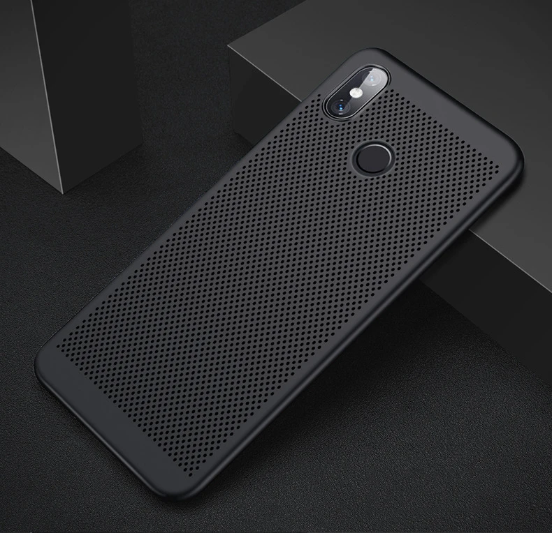 100 шт теплоотвод Жесткий ПК сетчатый чехол для Xiaomi mi 9 8 SE POCO F CC9 CC9E красный mi 7 7A Pro Note K20 тонкий сотовый задний Чехол