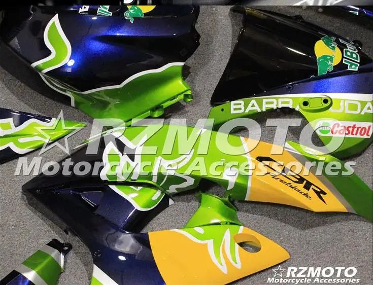 Мотоциклетный обтекатель abs комплект для Honda CBR600RR F5 2007-2008 корпусные детали moldStore № 0086