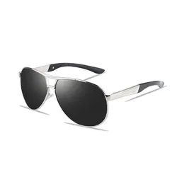 Stylish Unisex Polarized Retro Sunglasses with 100% UV Protection (As Picture)
