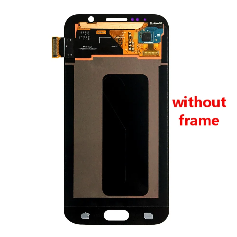 

Super Amoled For Samsung Galaxy S6 G920 SM-G920F LCD Display and Touch Screen Digitizer Assembly with Burn Shadow+frame Screen