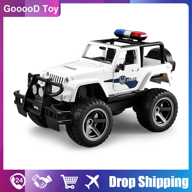 1/12 35Cm Rc araba Jeep polis oyuncak araba 2.4G radyo uzaktan kumanda  arabalar Buggy Off-Road kontrol kamyonları erkek oyuncaklar çocuklar için  çocuk - AliExpress