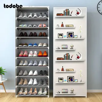 

Nonwoven Fabric Shoe Rack Multilayer Easy Installation Home Dorm Space-saving Storage Organizer Shelf Minimalist Shoes Cabinet