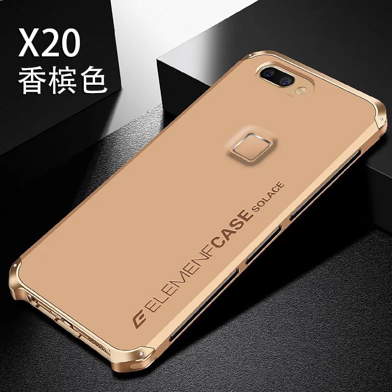 9 ДЛЯ vivo x20 чехол Роскошный элемент телефон сумка чехол с дизайнерским алюминием и с жесткой задней панелью КРЫШКА ДЛЯ vivo x20 plus телефонные сумки - Цвет: 9