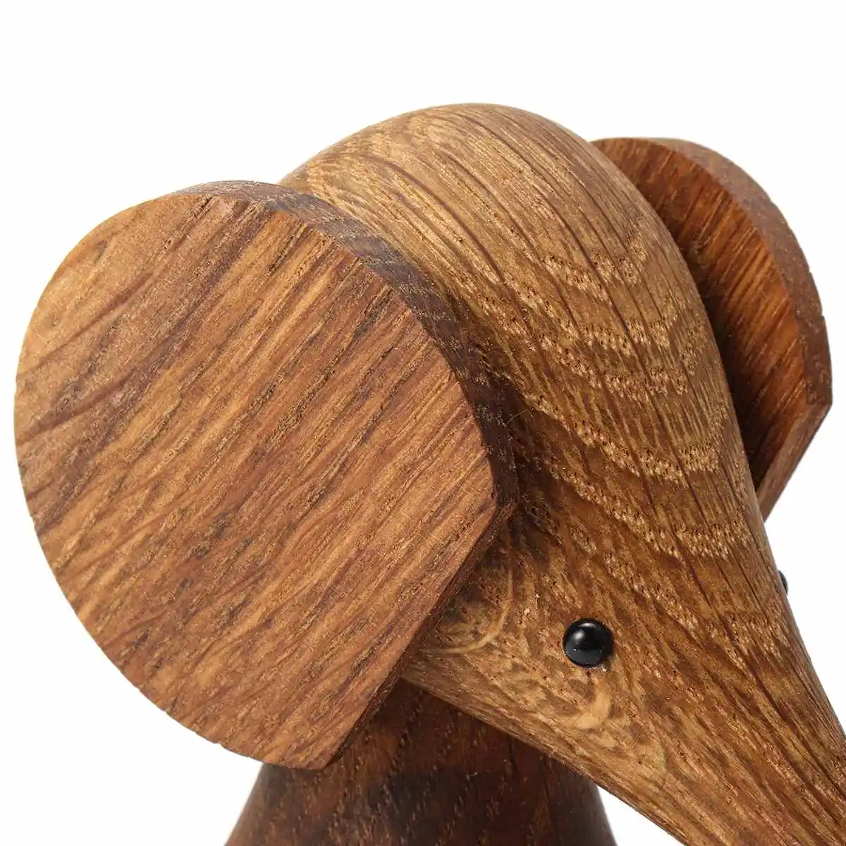 Скандинавские деревянные ремесла дизайн украшения Дерево экспорт хобот слона кукла маленькая деревянная игрушка, подарок
