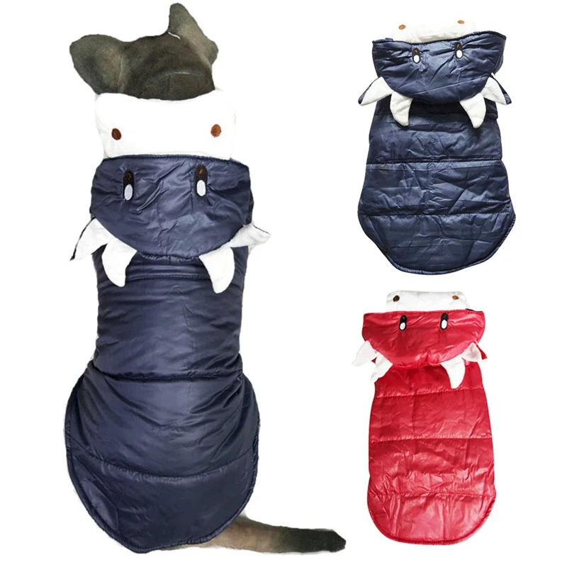 

Funny Pet Dog Clothes Halloween Christmas Coat Winter Cotton Soft Warm Cute Clothing Hoodie Sweatshirt Pets Outfit Dogs Jacket