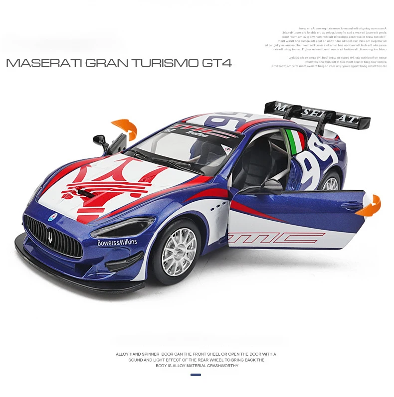 Maserati GranTurismo MC GT4 1:32 Ölçekli Model Araba