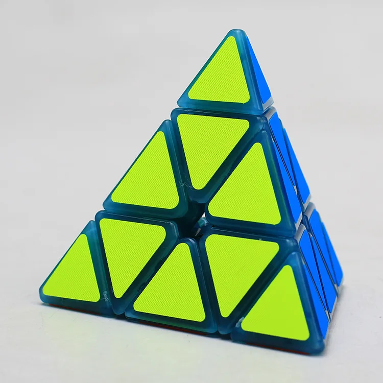 Zcube 3x3x3, светящийся в темноте, волшебный куб, игрушка-головоломка световой Пирамида куб 3x3, Cubo Magico, Детская образовательная игрушка в подарок для детей; Детские шорты для мальчиков