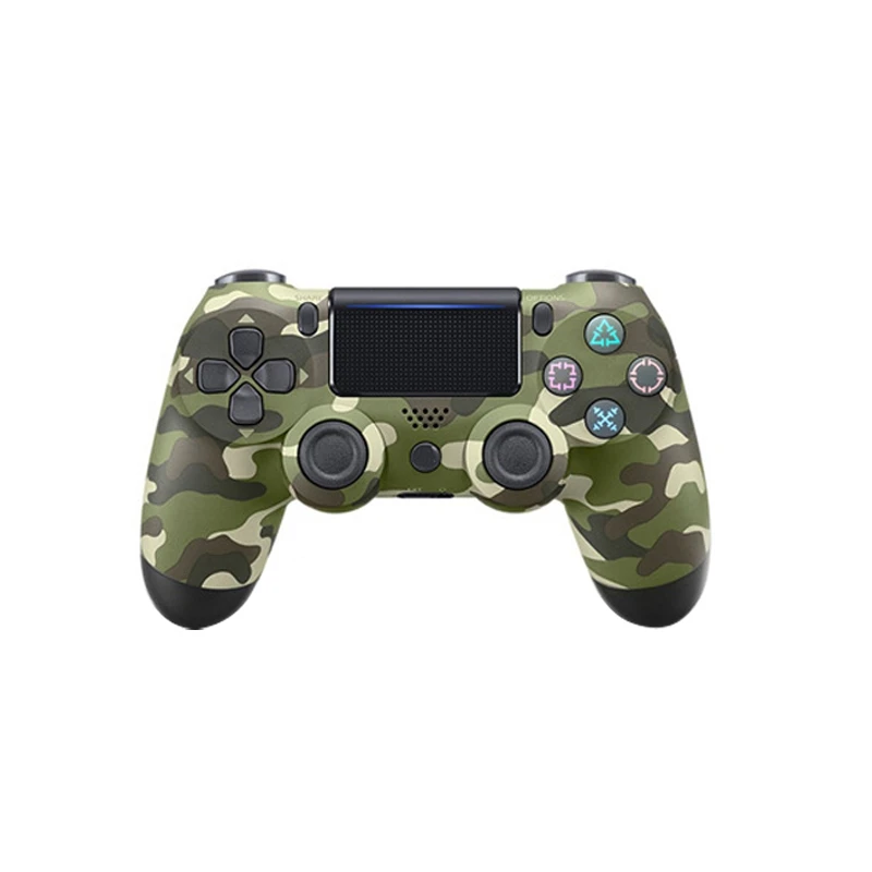 green camo Для sony PS4 контроллер Bluetooth Вибрационный геймпад для Playstation 4 Detroit беспроводной джойстик для PS4 игры ConsoL - Color: green camo