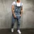 2021 Мужские джинсовые Комбинезоны Dungaree Bib Комбинезоны Комбинезоны Moto Biker Джинсы Брюки Брюки Комбинезон Грузовые Рабочие Брюки Плюс Размер Мужские Повседневные