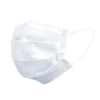 

DishyKooker 50Pcs/Box Protective Masks Disposable Mask Non-woven Mask in stock White Three-layer Folding Protective Mask