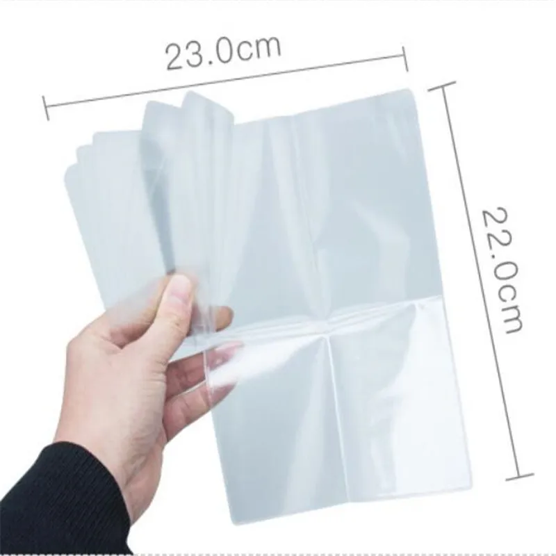 PVC Waterproof Transparent Auto Document Cover Russian Driver's License Case Protect Car ID Card Holder for Men Women for Travel
