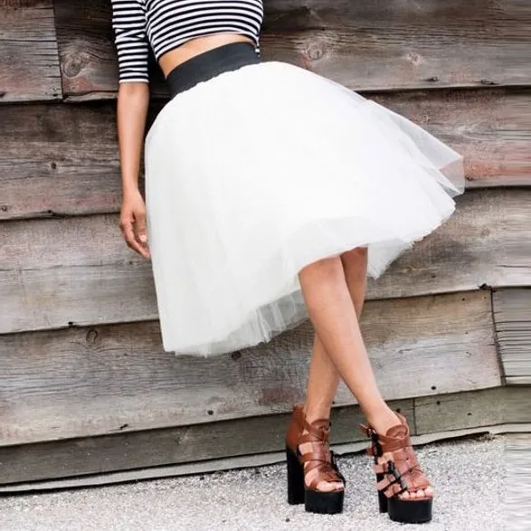 Faldas cortas Blanco de tul para chicas negras, faldas de fiesta de Gala africanas hechas a de alta - AliExpress Ropa de mujer