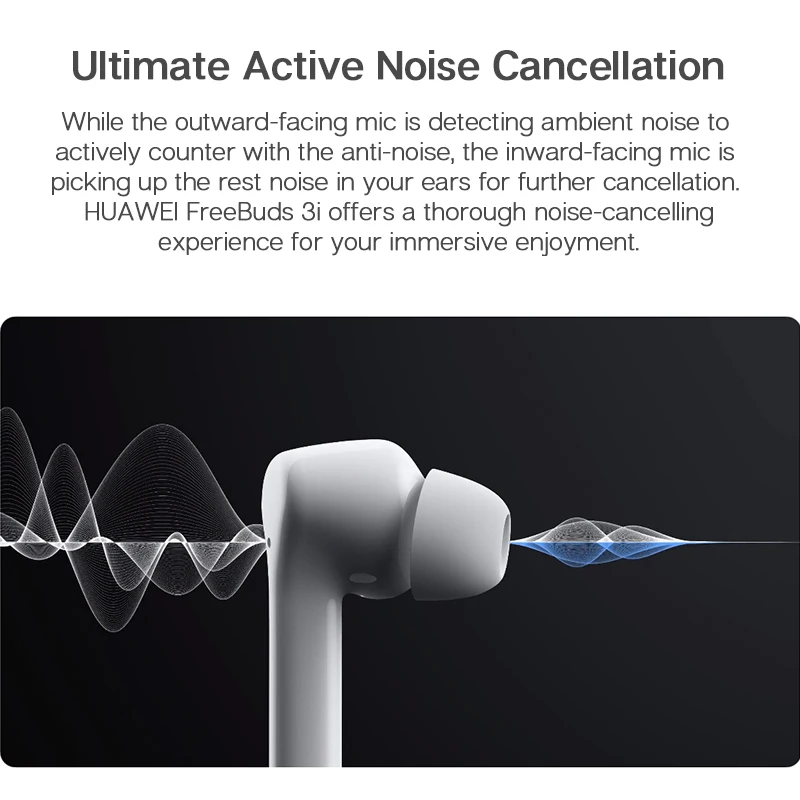 New Arrival FreeBuds 3i Global Version TWS Wireless Stereo Bluetooth Earphone Ultimate Noise Cancellation 3-mic System Earphones