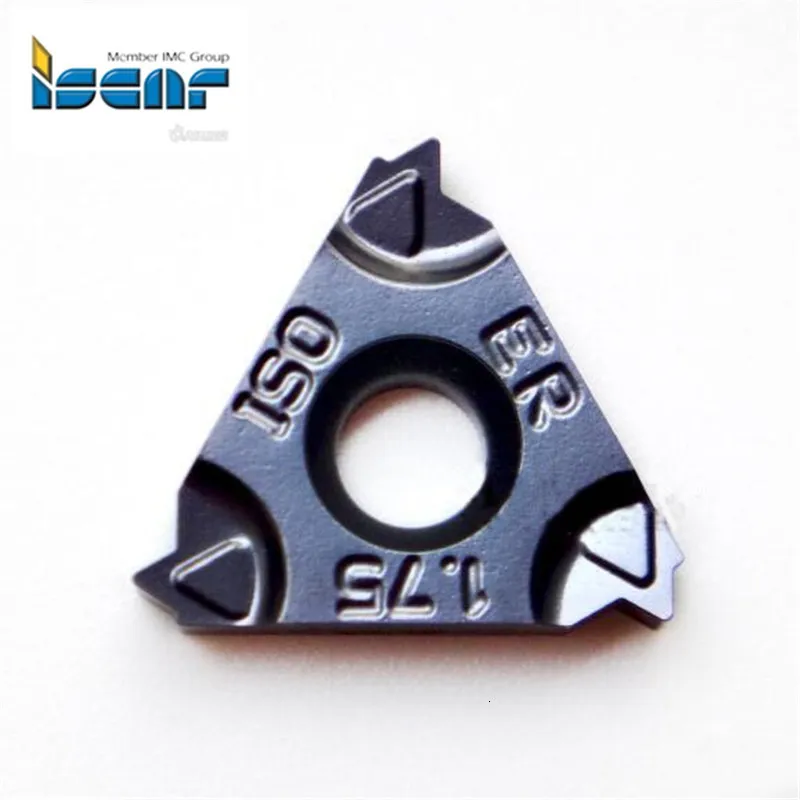 16ERM 1.00ISO IC908, iscar Резьбовая вставка нитрида бора в кубической типа Вольфрам карбида threading Токарные Вставки