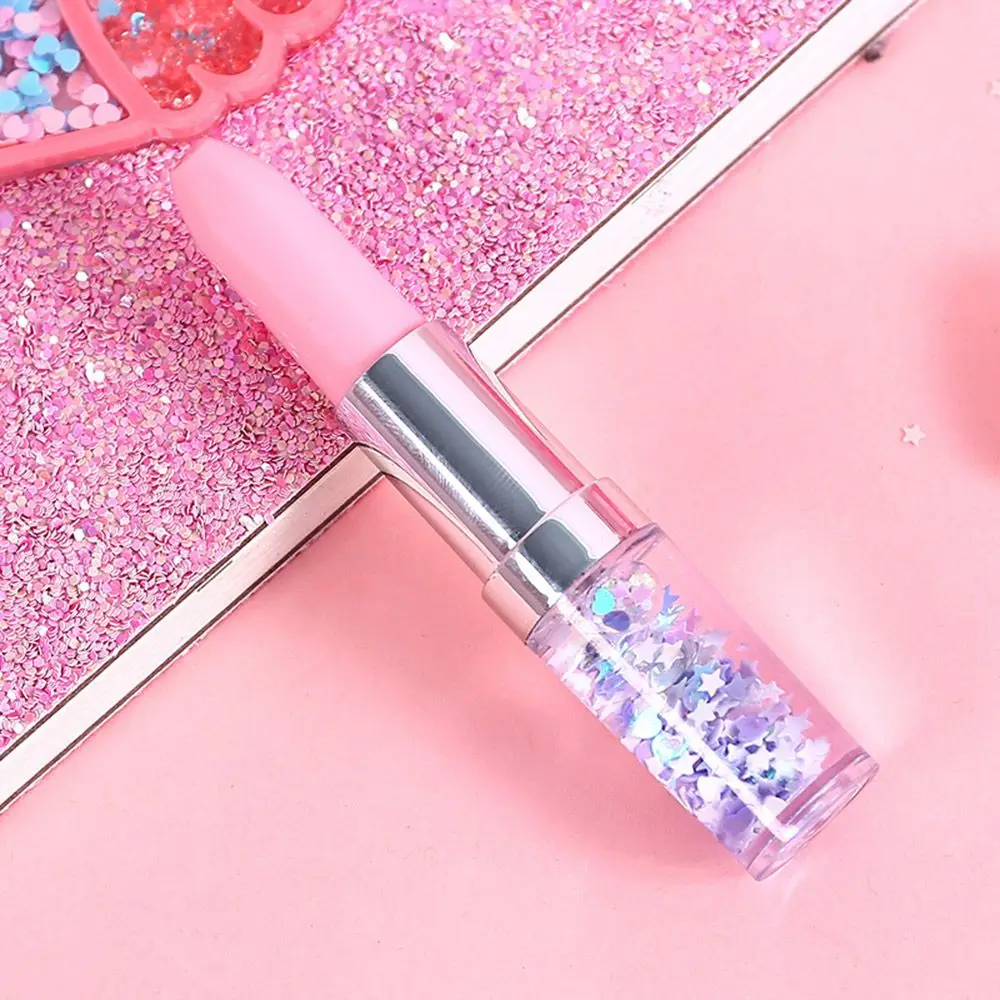 1 шт., 0,5 мм, волшебная ручка, креативная шариковая ручка цвета радуги, шариковая ручка с блестящим песком, шариковая ручка с кристаллами для девочек, подарок, канцелярские принадлежности - Цвет: light pink