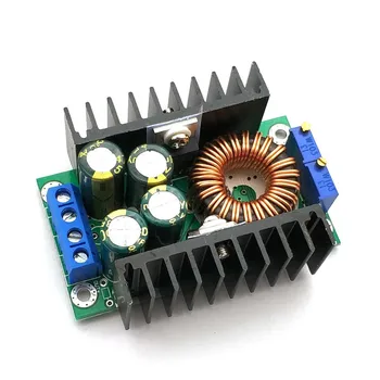 

Adjustable Power Supply Module DC-DC CC CV Buck Converter Step-down Power Module 7-32V to 0.8-28V 12A 300W
