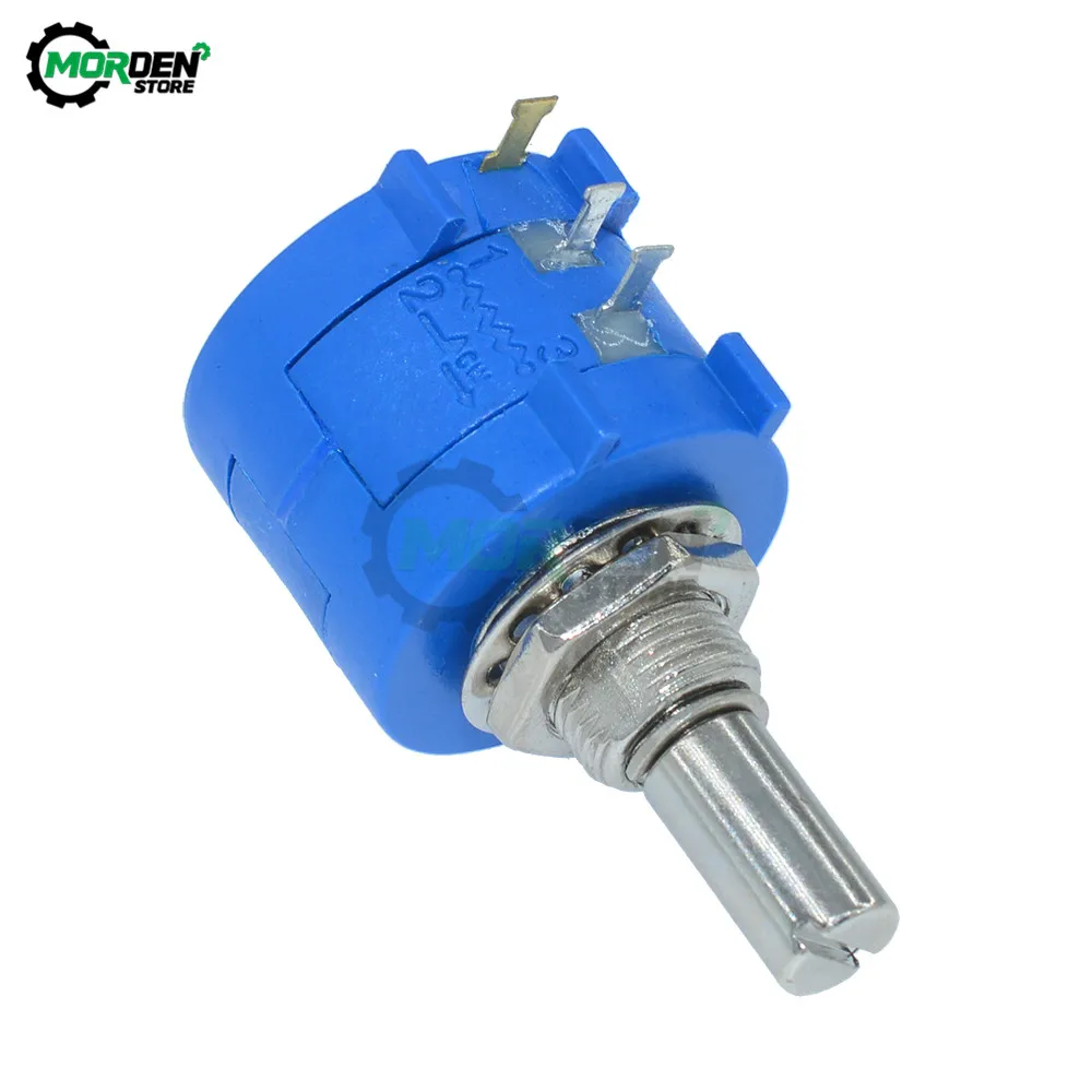 rotary potentiometer 3590S-2-103L 3590S 10K Ohm Precision Multiturn Potentiometer 10 Ring Adjustable Resistor 10 Turns