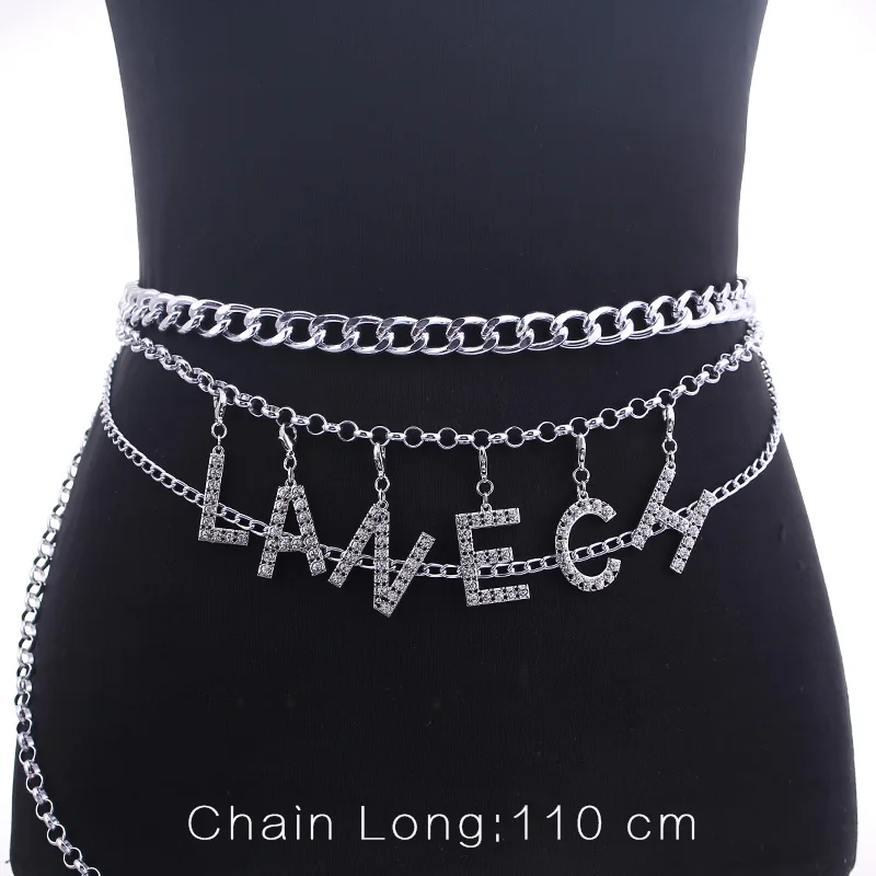 O Chain 3 Layer Sliv Дизайн, цепочка на талию в богемном стиле, винтажные Свадебные вечерние женские подарки, очаровательные модные ювелирные изделия, Женские аксессуары - Окраска металла: O Chain 3 Layer Sliv
