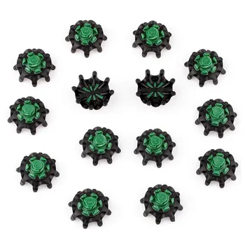 

New 14pcs Portable Golf Spikes Pins 1/4 Turn Fast Twist Shoe Spikes Replacement Set