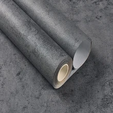 

Retro Cement Pattern Industrial Wind Solid Color Wallpaper Self-adhesive Living Room Bedroom Shop Bar Decoration Waterproof