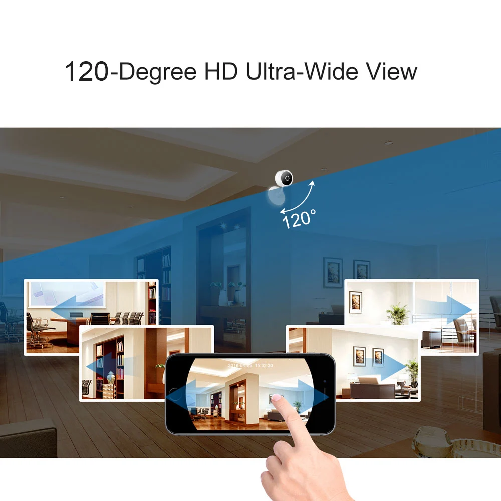 Tuya Smart life WiFi 1080P ip-камера видеонаблюдения камера видеонаблюдения