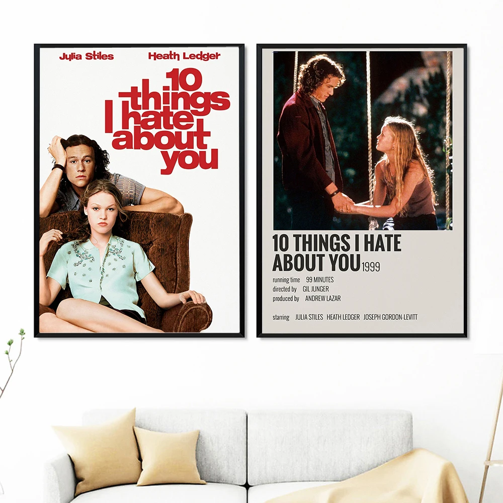 10 Things I Hate About You - 1999 Original Movie Poster