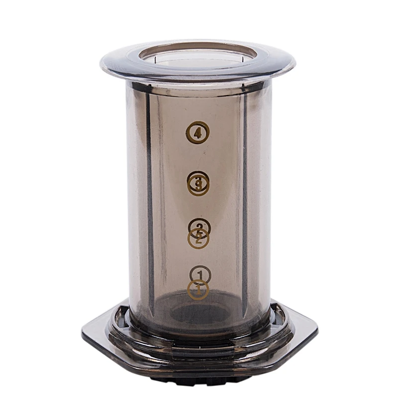 Portable Coffee Maker Coffee Press Pot Coffee Filter Coffee Machine Paper Kitchen Set Black