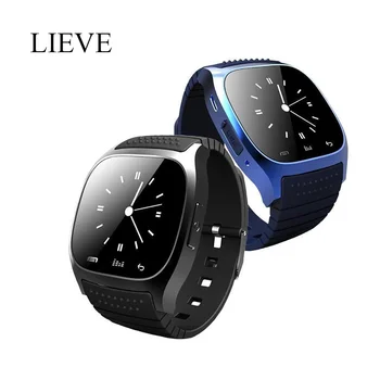 

SmartWatch M26 Clock Waterproof Blood Pressure Heart Rate Fitness Remind Bluetooth Smart Watch Men For Android Large Screen