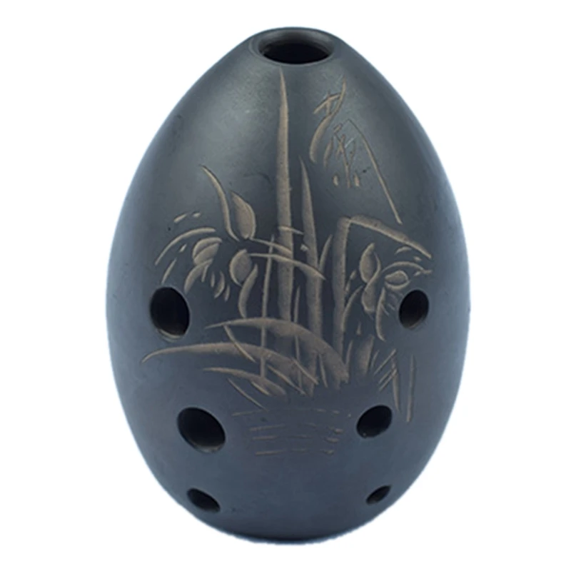 

Super sell-Music Xun Pottery National Wind Instruments Eight Holes Small Pottery Chinese Ancient Instruments